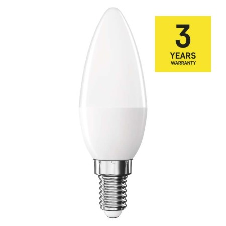 Lampadina LED Oliva E14 6.5W (60W) 806lm 2700K Luce Calda | Emos ZQ3E41