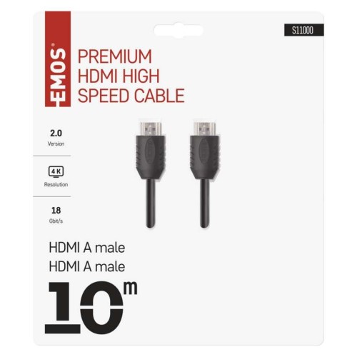 Cavo HDMI 2.0 4K UHD 18 Gbits 10m -...