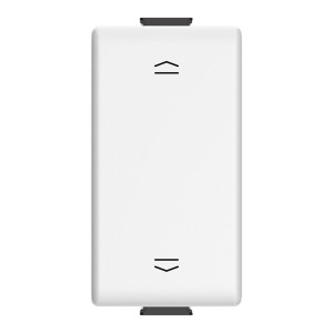 Doppio Pulsante Interbloccato Matix Bianco Bticino AM5037N
