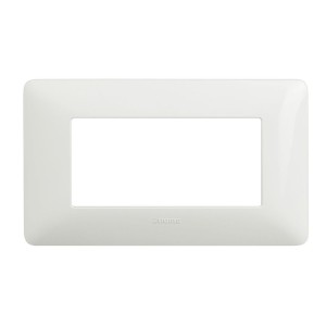 Placca 4 Posti Bianca Matix Bticino AM4804BBN