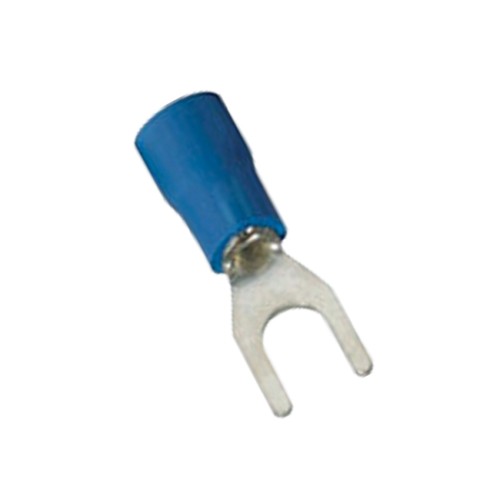 Capicorda preisolati a forcella Blu 1.5-2.5mm² per viti da 4mm Elmark 59083
