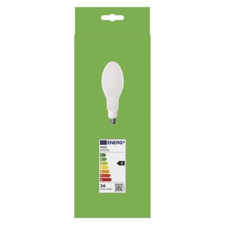 Lampadina LED a Filamento ED90 E27 36W 4000K 6000LM | Illuminazione Stradale Efficiente | Emos ZF5751