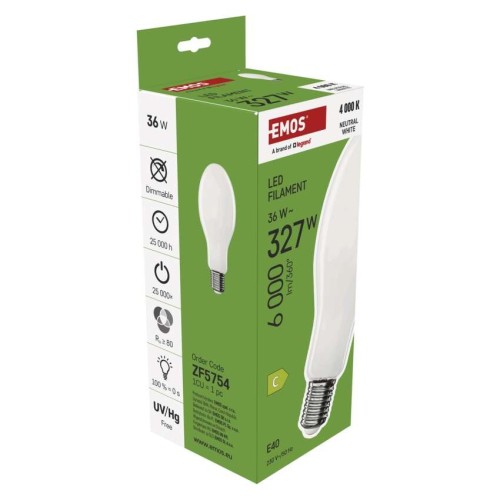 Lampadina LED a Filamento ED90 E40... Lampadina LED a Filamento ED90 E40...