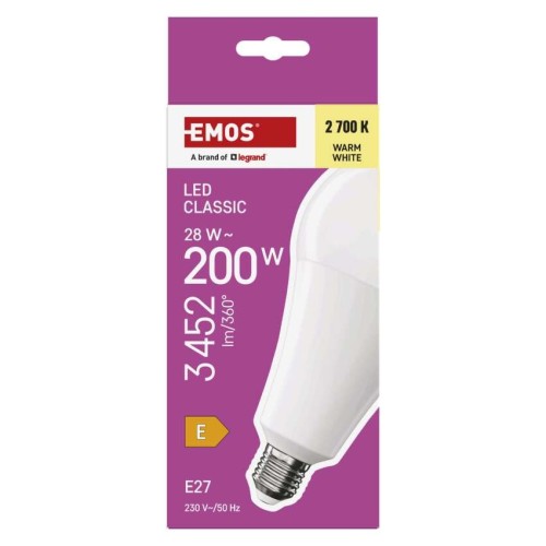 Lampadina LED Goccia E27 A95 28W... Lampadina LED Goccia E27 A95 28W...
