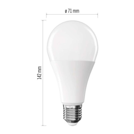 Lampadina LED Goccia E27 A70 16W (120W) 1901lm 6500K Luce Fredda | EMOS ZQ5E74