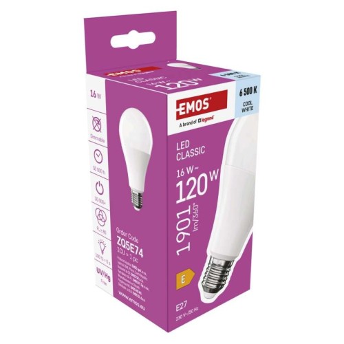 Lampadina LED Goccia E27 A70 16W... Lampadina LED Goccia E27 A70 16W...