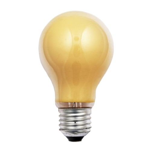 Lampadina Incandescenza E27 40W Gialla