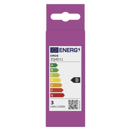 Lampadina LED Oliva E27 2.5W (35W) 350lm 2700K Luce Calda | EMOS ZQ4D11