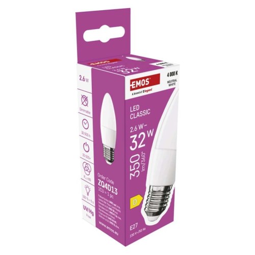 Lampadina LED Oliva E27 2.5W (35W)... Lampadina LED Oliva E27 2.5W (35W)...