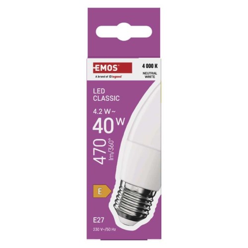 Lampadina LED Oliva E27 4.2W (40W)... Lampadina LED Oliva E27 4.2W (40W)...
