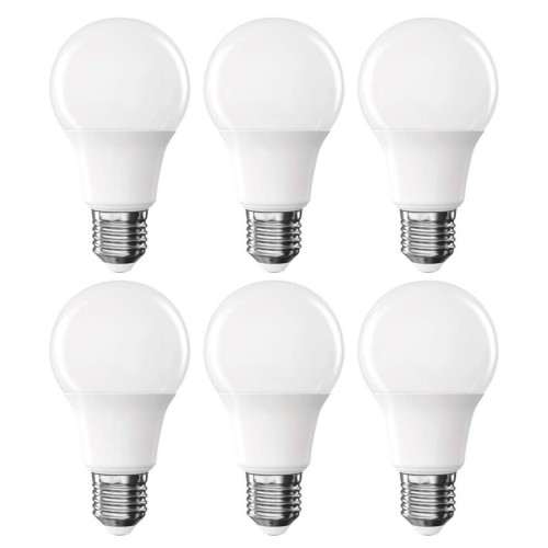 Set 6 Lampadine LED A60 E27 9.4W... Set 6 Lampadine LED A60 E27 9.4W...
