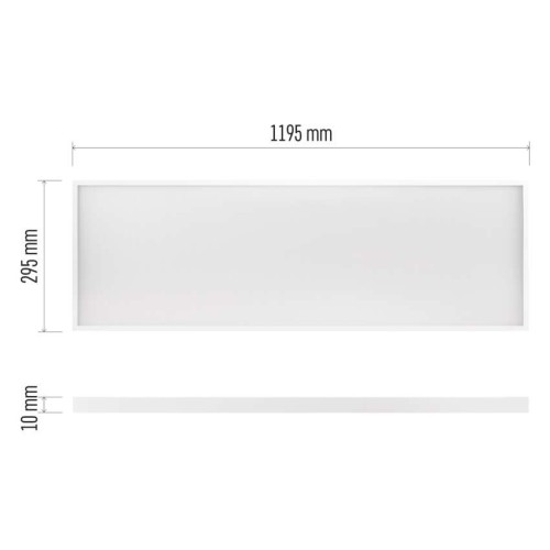 Pannello LED Maxxo 30x120 36W 4320lm... Pannello LED Maxxo 30x120 36W 4320lm...