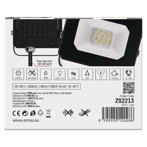 Faro LED SIMPO 10W 1000lm 4000K... Faro LED SIMPO 10W 1000lm 4000K...