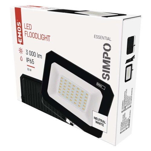 Faro LED SIMPO 30W 3000lm 4000K... Faro LED SIMPO 30W 3000lm 4000K...