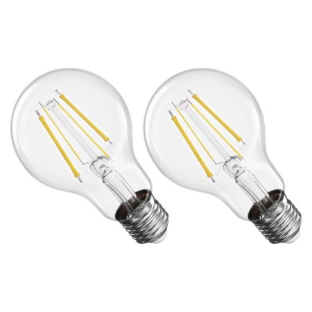 SET di 2 Lampadine LED Filamento Goccia E27 5.9W (60W) 806lm 2700K Luce Calda | Emos ZF5D42.2