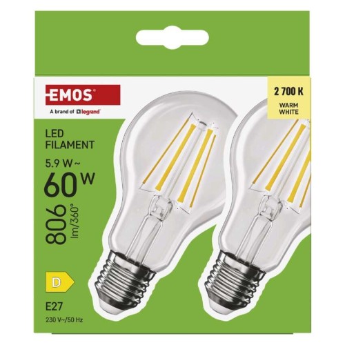 SET di 2 Lampadine LED Filamento... SET di 2 Lampadine LED Filamento...