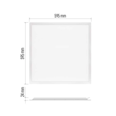 Pannello LED Lexxo Backlit 60x60 30W 4000K Bianco Neutro | EMOS ZB5412