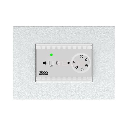 Termostato Ambiente Zippo 0934 per Serie Living Classic - Scatola 3 Moduli Termostato Ambiente Zippo 0934 per Serie Living Classic - Scatola 3 Moduli