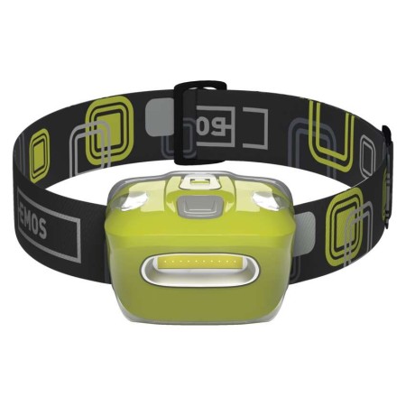 Lampada Frontale CREE + COB LED 330lm, Ganci Casco, Fischietto SOS - Sicurezza Outdoor | Emos P3531