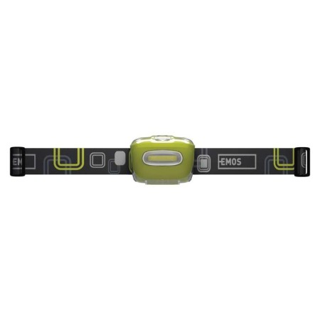 Lampada Frontale CREE + COB LED 330lm, Ganci Casco, Fischietto SOS - Sicurezza Outdoor | Emos P3531