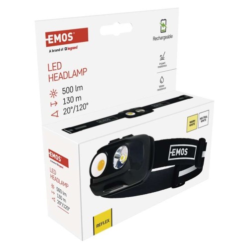 Lampada Frontale LED COB... Lampada Frontale LED COB...