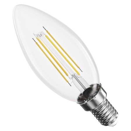 Lampadina LED Filamento Oliva E14 1.8W (25W) 2700K 250lm Luce Calda | Emos ZF3D02