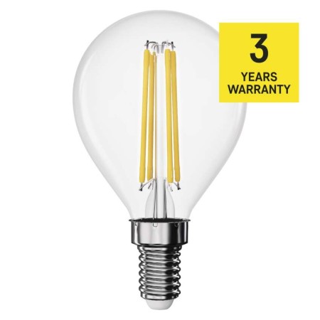 Lampadina LED Sfera E14 5.9W (60W) 806lm 2700K Luce Calda | Emos ZF1D42