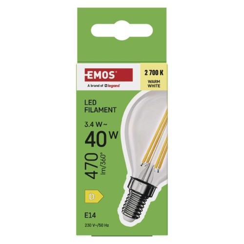 Lampadina LED Sfera E14 5.9W (60W)... Lampadina LED Sfera E14 5.9W (60W)...