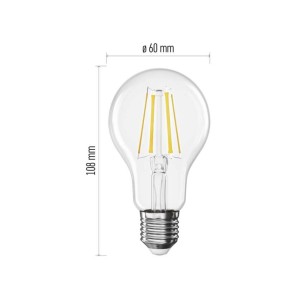 Lampadina LED Filamento Goccia E27 5.9W 806lm 2700K Luce Calda | Emos ZF5D42 2