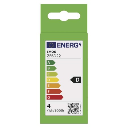 Lampadina LED Filamento Sfera E27 3.4W (40W) 470lm 2700K Luce Calda | Emos ZF6D22