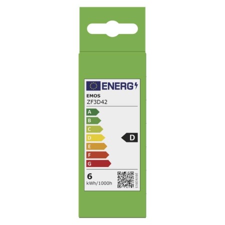 Lampadina LED Filamento Oliva E14 5.9W (60W) 806lm 2700K Luce Calda | Emos ZF3D42