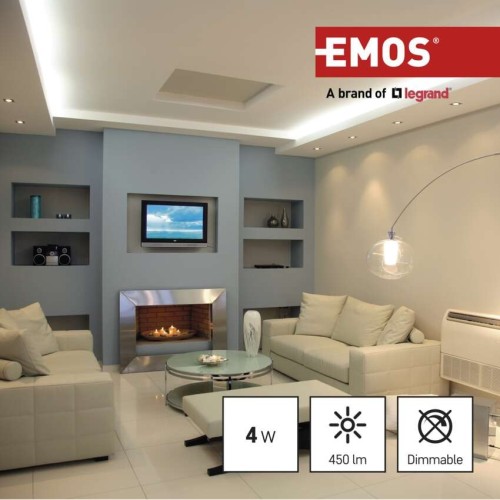 Faretto LED GU10 4W 3000K 450lm: Luce... Faretto LED GU10 4W 3000K 450lm: Luce...
