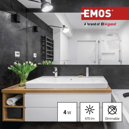Lampadina LED 4W (40W) 4000K 470lm: Luce Neutra Efficiente | Emos ZQ5E23
