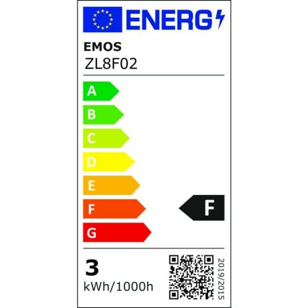 Lampadina LED GU10 2.9W (25W) 250lm 3000K Luce Calda | Emos ZL8F02