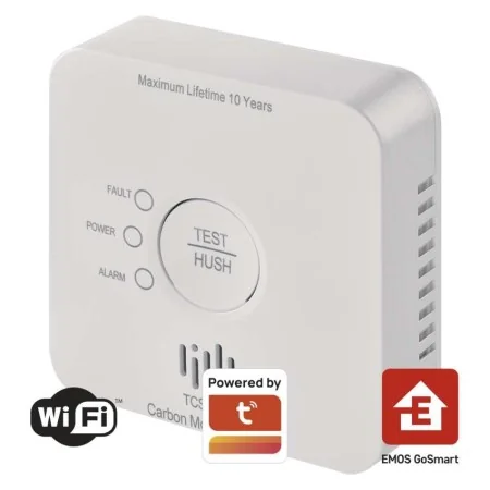 Rilevatore Wi-Fi EMOS P56400S con simboli funzione e casa Rilevatore Wi-Fi EMOS P56400S con simboli funzione e casa