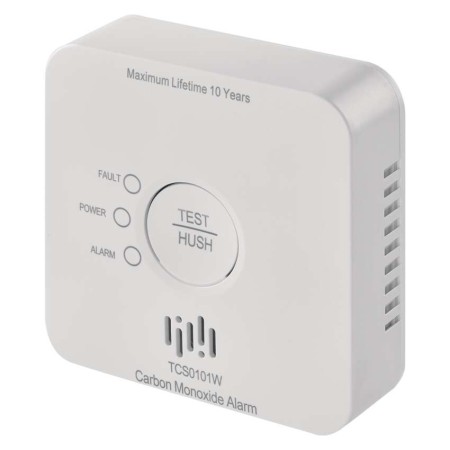 Rilevatore smart EMOS con griglia laterale e pulsanti funzione Rilevatore smart EMOS con griglia laterale e pulsanti funzione