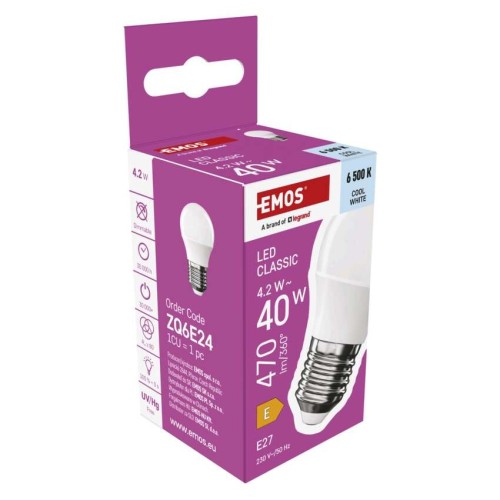 Lampadina LED Sfera E27 4.2W (40W)... Lampadina LED Sfera E27 4.2W (40W)...
