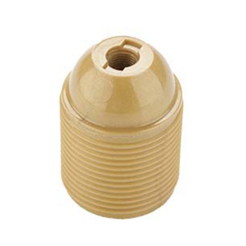 Portalampada Filettato in Resina E27 Oro FAI 0192/OR