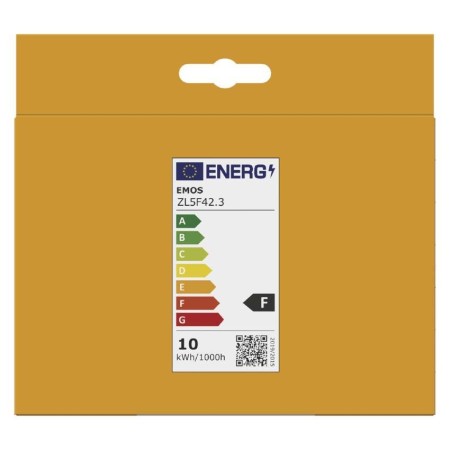 Set 3 Lampadine LED A60 E27 9.4W (60W) 806lm 3000K Luce Calda | EMOS ZL5F42.3