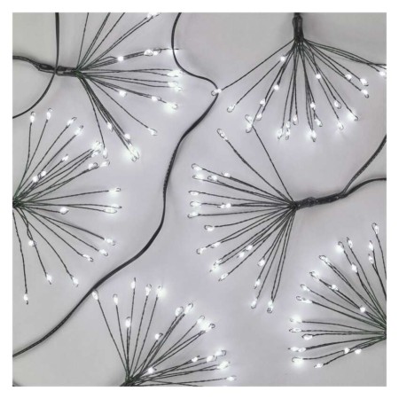 Catena NANO LED FIREWORKS: 150 LED Freddi, Filo Verde, timer, Interno | EMOS D3AC08