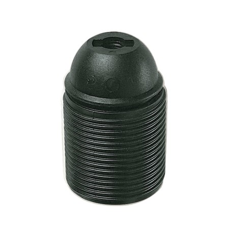 Portalampada Filettato in Resina E27 Nero FAI 0192/N/TPL Portalampada Filettato in Resina E27 Nero FAI 0192/N/TPL