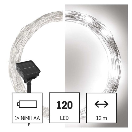 Catena Luminosa NANO LED Solare 12m... Catena Luminosa NANO LED Solare 12m...
