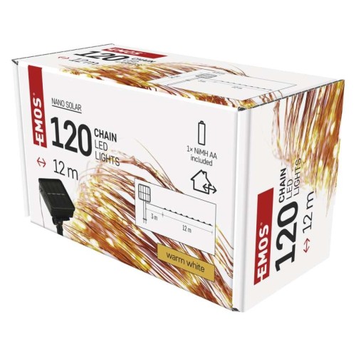 Catena Luminosa NANO LED Solare 12m... Catena Luminosa NANO LED Solare 12m...