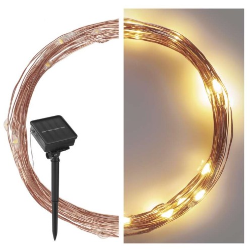 Catena Luminosa NANO LED Solare 12m... Catena Luminosa NANO LED Solare 12m...