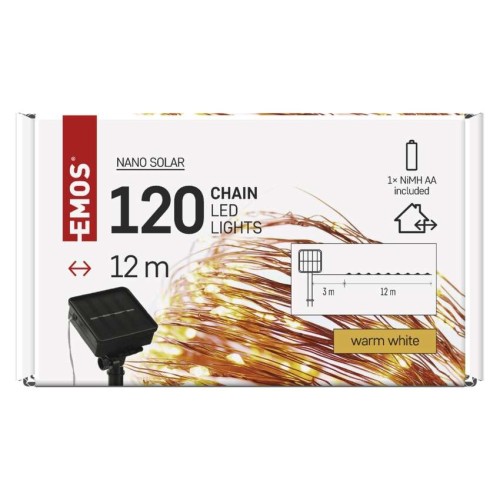 Catena Luminosa NANO LED Solare 12m... Catena Luminosa NANO LED Solare 12m...