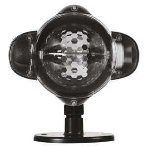 Proiettore LED EMOS DCPN01 decorativo a forma di stelle, luce bianca calda e fredda, per interni ed esterni 2