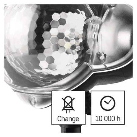Proiettore LED Decorativo Stelle, Luce Bianca Calda e Fredda, per Interno ed Esterno | EMOS DCPN01