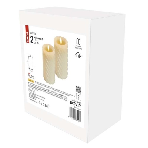 Candele in Vera Cera con Luce LED... Candele in Vera Cera con Luce LED...
