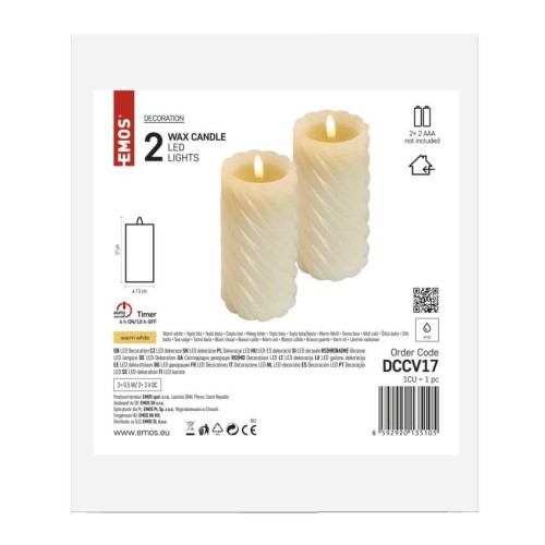 Candele in Vera Cera con Luce LED... Candele in Vera Cera con Luce LED...