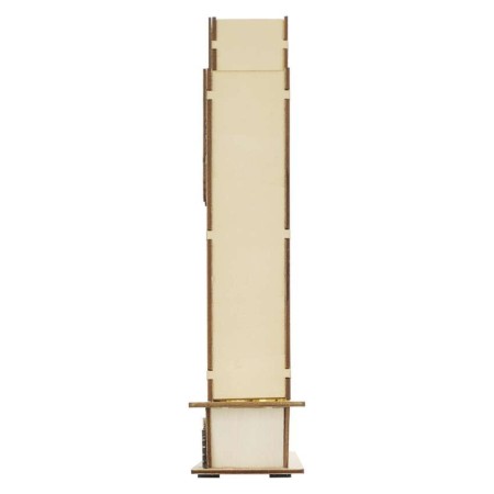 Paesaggio Natalizio LED in Legno 23.5 cm con Luce Bianca Calda e Timer | Emos DCWW39